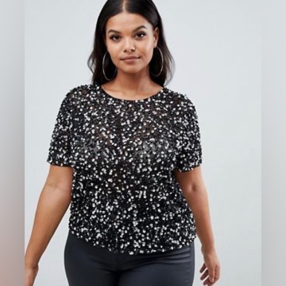 ASOS T-shirt with Sequin Embellishment